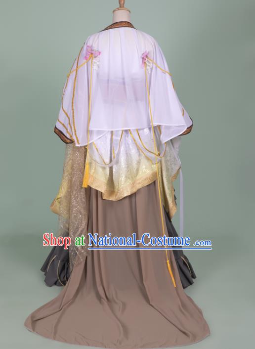 Chinese Ancient Royal King Hanfu Clothing Traditional Cosplay Han Dynasty Emperor Garment Costumes