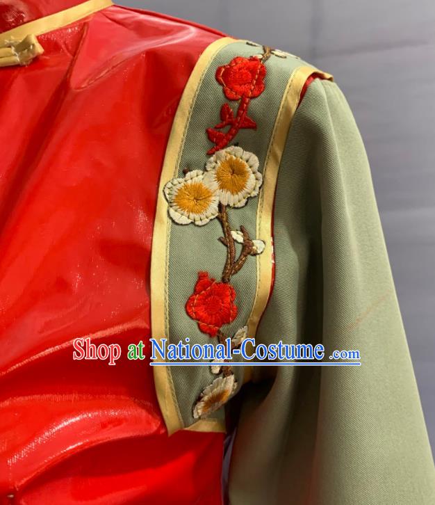 Chinese Ewenki Nationality Clothing Evenki Minority Folk Dance Dress Uniforms Heilongjiang Ethnic Wedding Garment Costume and Hat