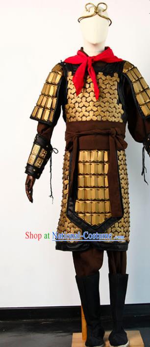 Chinese Cosplay Monkey King Armor Apparels Ancient Warrior Clothing Drama A Chinese Odyssey Sun Wukong Garment Costume