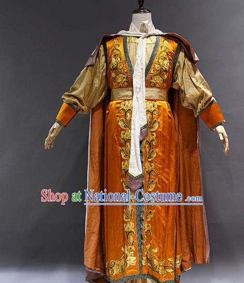 Chinese Tang Dynasty Emperor Apparels Ancient Monarch Clothing Drama Cosplay Li Shimin Garment Costume