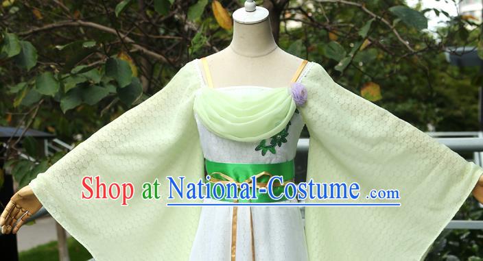 China Ancient Goddess Princess Hanfu Dress Cosplay Heavenly Lady Garments Traditional Drama Seven Fairy Clothing