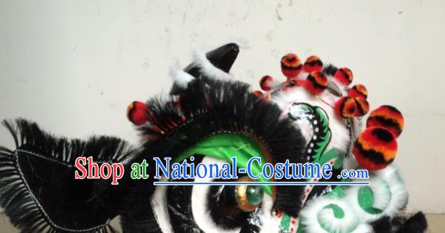 China Lion Dancing Competition Lion Head Lion Dance Fur Costumes Southern Lion Performance Uniforms