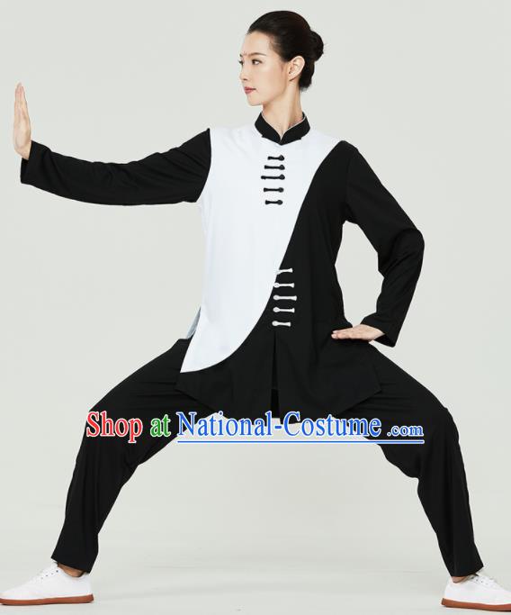 Chinese Martial Arts Garment Costumes Tai Chi Training Uniforms Kung Fu Competition Clothing for Women for Men