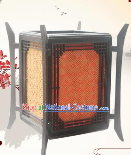 China Traditional Parchment Light Lamp Wood Hanging Lantern Classical Lanterns Handmade Vintage Palace Lantern