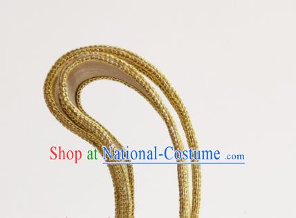 Handmade Chinese Qin Dynasty Prince Golden Hair Crown Ancient Childe Hairpin Headwear Drama Traditional Hanfu Headpieces