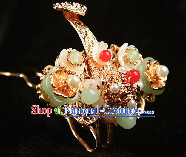 Chinese Traditional Hanfu Hair Accessories Ancient Princess Hair Stick Ming Dynasty Palace Lady Hairpin