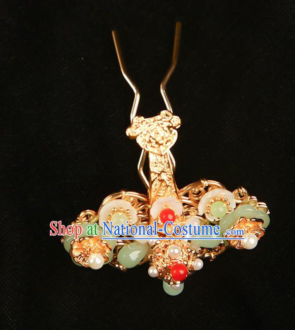 Chinese Traditional Hanfu Hair Accessories Ancient Princess Hair Stick Ming Dynasty Palace Lady Hairpin