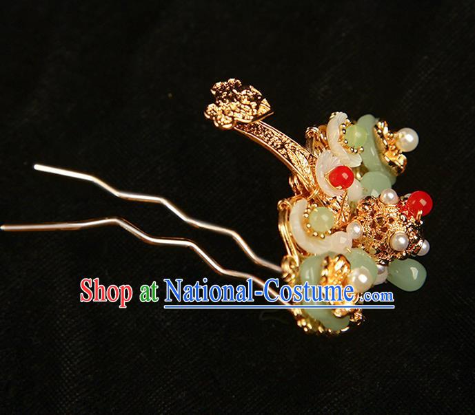 Chinese Traditional Hanfu Hair Accessories Ancient Princess Hair Stick Ming Dynasty Palace Lady Hairpin