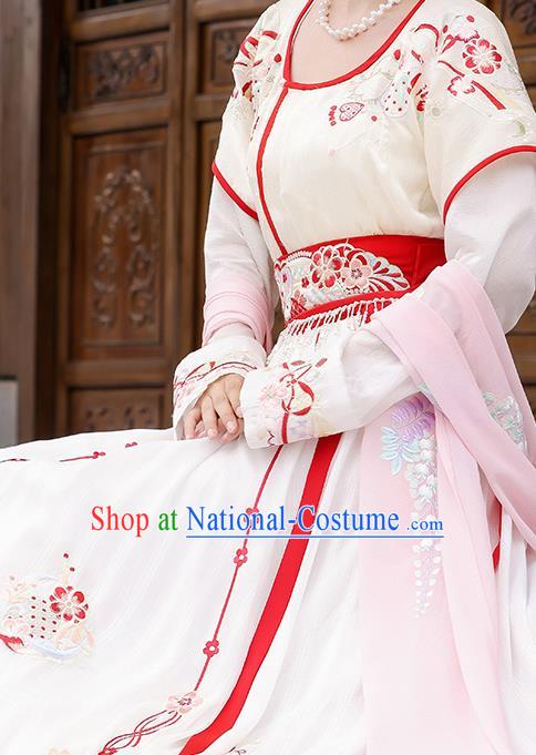 China Ancient Palace Beauty Garment Costumes Tang Dynasty Royal Princess Historical Clothing Traditional Hanfu Dresses for Women