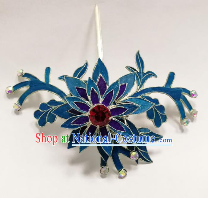 Chinese Opera Actress Hairpin Traditional Beijing Opera Hua Tan Headwear Yue Opera Diva Hair Accessories