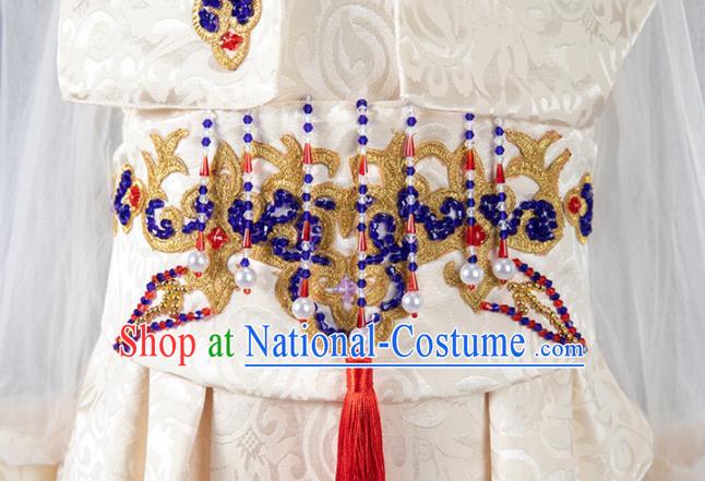 Chinese Traditional Stage Performance Costume National Girl Clothing Children Classical Dance Apparels