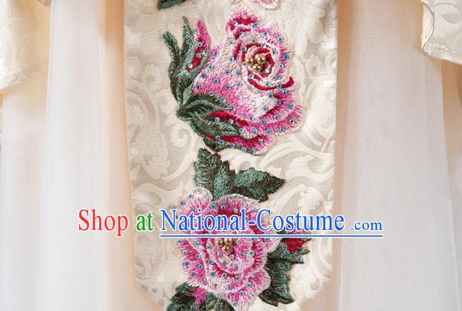 Chinese Traditional Stage Performance Costume National Girl Clothing Children Classical Dance Apparels