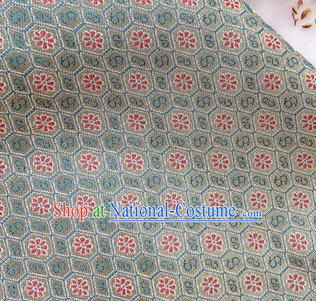 China Tang Suit Damask Classical Pattern Satin Tapestry Traditional Silk Fabric Hanfu Dress Jacquard Brocade