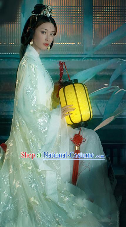 China Traditional Han Dynasty Court Beauty Historical Clothing Ancient Imperial Consort Hanfu Dress Garments