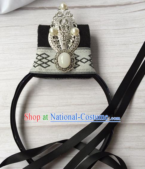 Chinese Ancient Swordsman Hairdo Crown Traditional Ming Dynasty Chivalrous Man Hair Accessories