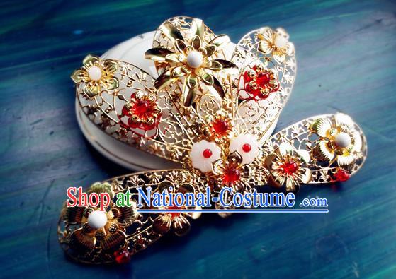 China Drama Legend of Miyue Wei Yan Headdress Traditional Warring States Period Hair Accessories Ancient Queen Hair Crown Hairpins