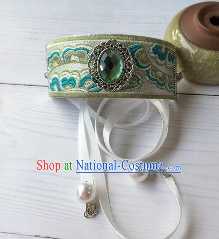 Chinese Traditional Ming Dynasty Hair Accessories Ancient Scholar Hairdo Crown Classical Swordsman Headband