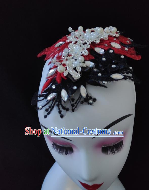 Chinese Folk Dance Hair Stick Woman Group Dance Hair Accessories Stage Performance Hairpieces Yangko Dance Headdress