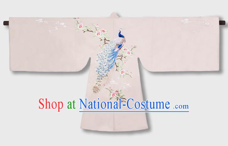 China Traditional Ming Dynasty Embroidered Hanfu Dress Ancient Noble Mistress Garment Costumes for Women