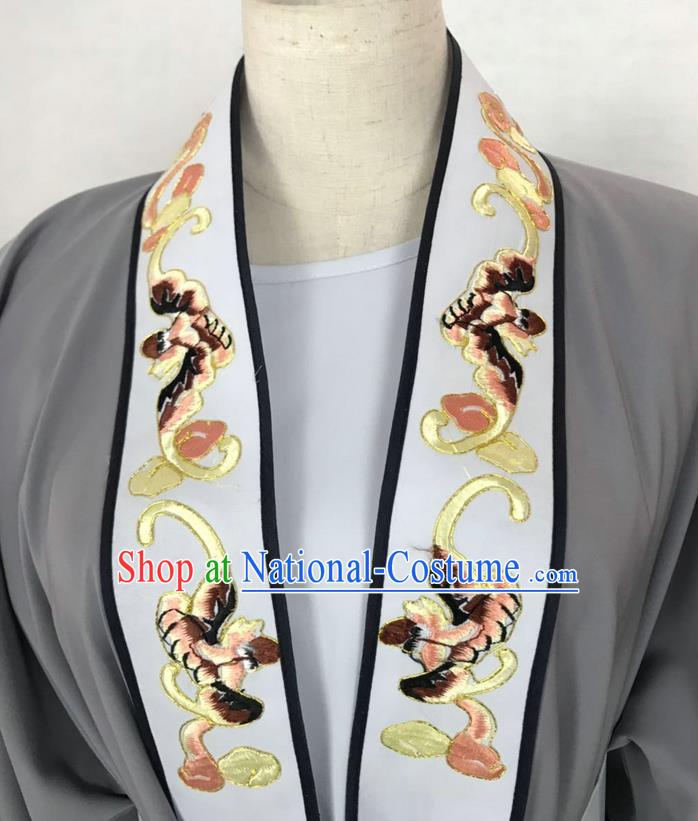 China Traditional Opera Milord Garment Costume Beijing Opera Laosheng Robe Uniforms Shaoxing Opera Ministry Councillor Clothing