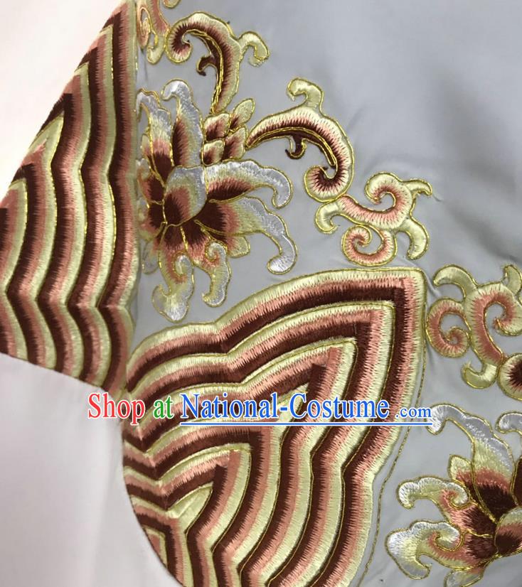 China Traditional Opera Milord Garment Costume Beijing Opera Laosheng Robe Uniforms Shaoxing Opera Ministry Councillor Clothing