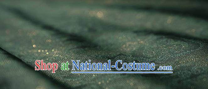 China Traditional Noble Woman Hanfu Garments Ming Dynasty Countess Historical Clothing Ancient Royal Princess Green Dresses