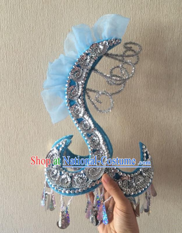 Chinese Classical Dance Headdress Fish Dance Hair Stick Female Dance Hair Accessories Stage Performance Headpiece