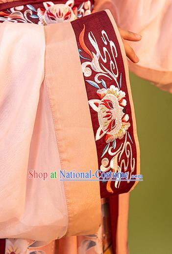 China Traditional Jin Dynasty Hanfu Dress Clothing Ancient Fairy Princess Garment Costumes for Women