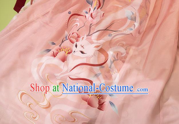 China Traditional Jin Dynasty Hanfu Dress Clothing Ancient Fairy Princess Garment Costumes for Women