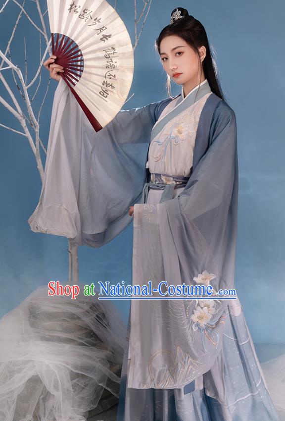 China Ancient Royal Princess Garment Costumes Song Dynasty Palace Infanta Hanfu Dress Traditional Historical Clothing for Women