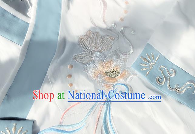 China Ancient Royal Princess Garment Costumes Song Dynasty Palace Infanta Hanfu Dress Traditional Historical Clothing for Women