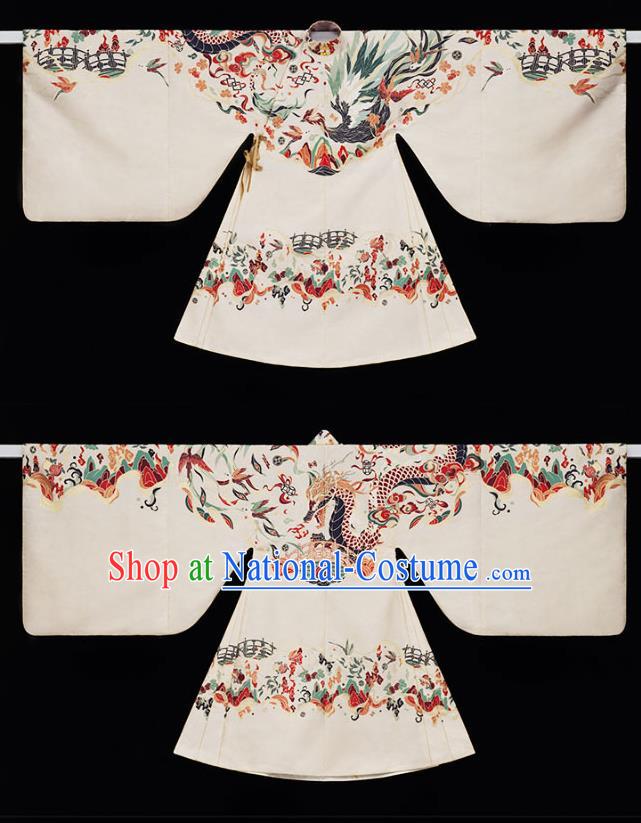 China Ancient Garment Costumes Traditional Wedding Hanfu Dresses Ming Dynasty Empress Historical Clothing Complete Set