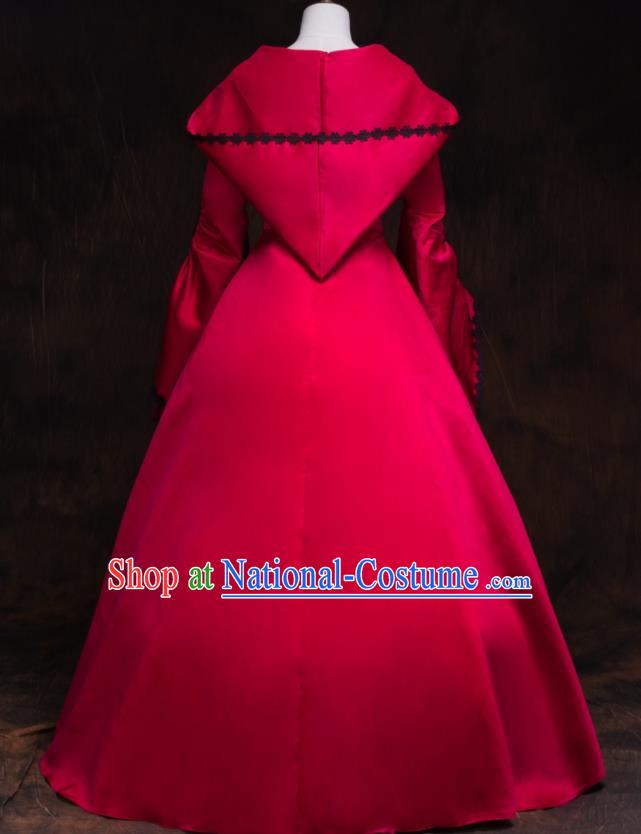 Top Gothic Princess Formal Attire European Drama Performance Clothing Western Renaissance Style Full Dress Halloween Garment Costume