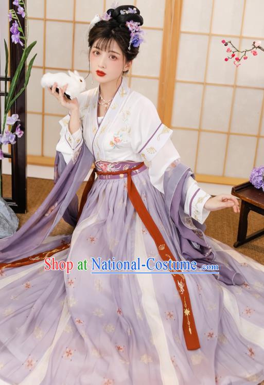 China Tang Dynasty Princess Historical Clothing Traditional Noble Lady Garment Costumes Ancient Fairy Hanfu Dress