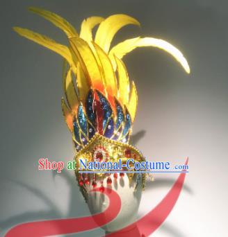 China Stage Performance Women Dance Hat Classical Dance Hair Accessories Opening Dance Headdress