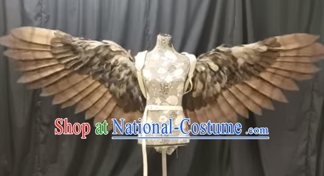 Custom Magic Show Prop Accessories Miami Catwalks Back Decorations Halloween Fancy Scalable Wing Christmas Day Performance Wings