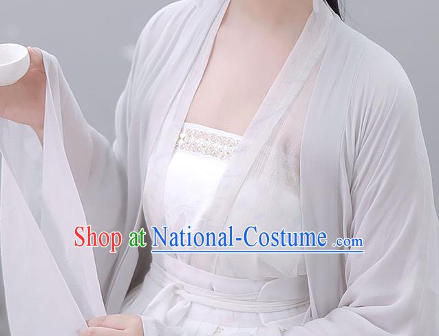 China Ancient Court Beauty Hanfu Dress Clothing Traditional Tang Dynasty Royal Princess Historical Garment Costumes