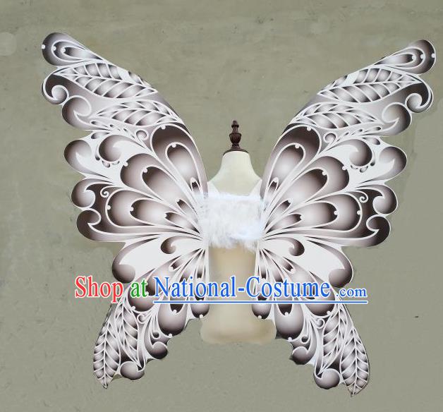 Custom Catwalks Butterfly Wings Halloween Performance Wear Carnival Parade Accessories Miami Stage Show Decorations Cosplay Fancy Ball Props