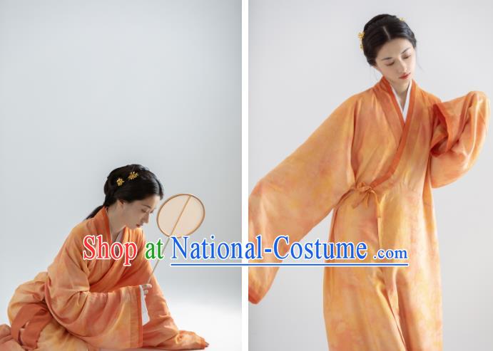 China Ancient Han Dynasty Palace Lady Garment Costumes Traditional Imperial Concubine Historical Clothing