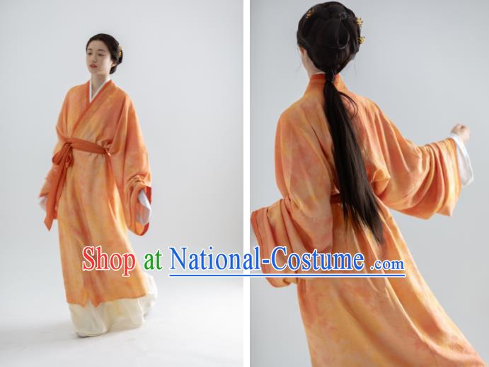 China Ancient Han Dynasty Palace Lady Garment Costumes Traditional Imperial Concubine Historical Clothing