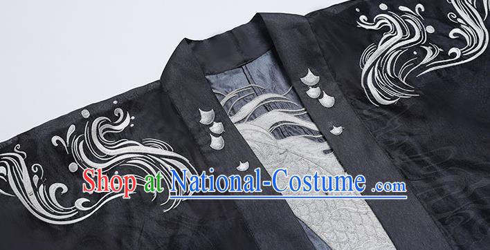 China Jin Dynasty Swordswoman Historical Clothing Traditional Hanfu Dress Apparels Ancient Young Female Garment Costumes