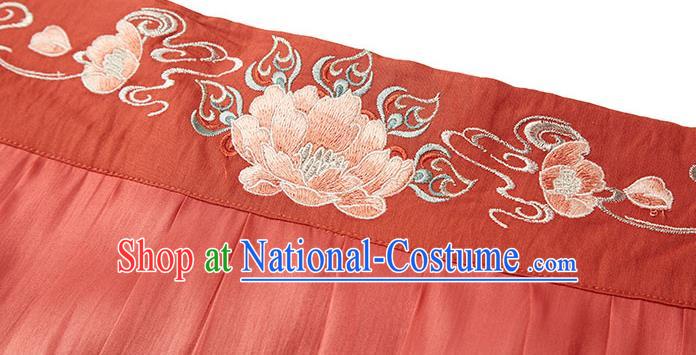 China Ancient Princess Garment Costumes Tang Dynasty Wedding Historical Clothing Traditional Bride Red Hanfu Dress Apparels