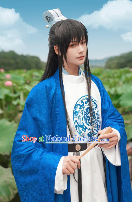 China Ancient Knight Robe Clothing Traditional Tang Dynasty Young Hero Garment Costumes Cosplay Swordsman Apparels