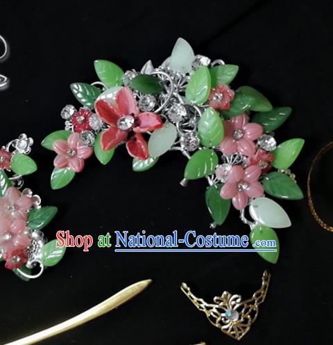 China Cosplay Princess Hair Sticks Ancient Princess Hairpins Traditional Puppet Show Li Jianshi Hair Accessories