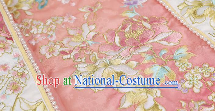 China Ming Dynasty Princess Hanfu Dress Traditional Historical Clothing Ancient Palace Beauty Garment Costumes