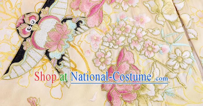 China Ming Dynasty Princess Hanfu Dress Traditional Historical Clothing Ancient Palace Beauty Garment Costumes