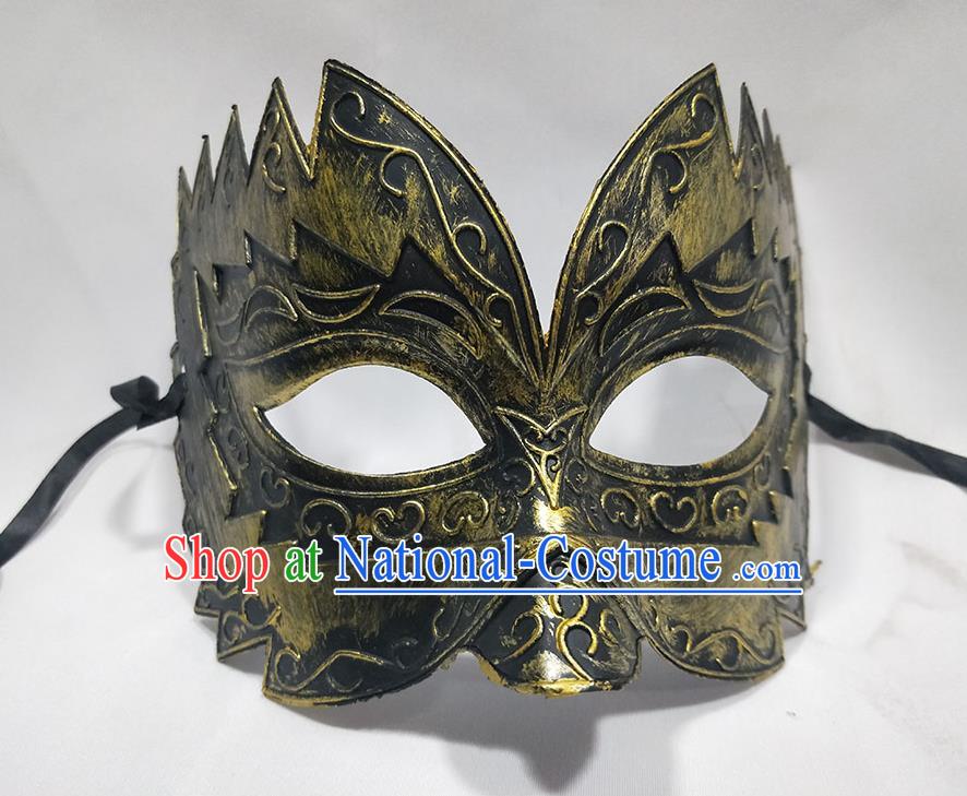 Handmade Cosplay Warrior Retro Mask Masque Face Accessories Stage Show Decorations Halloween General Headdress