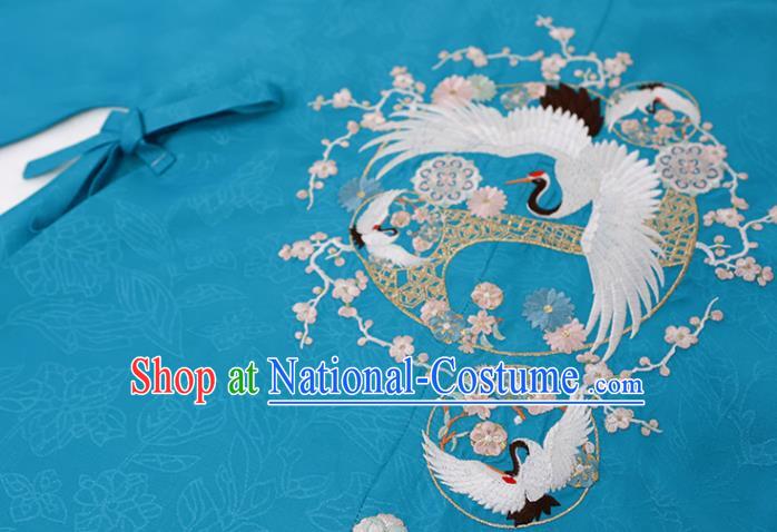 China Traditional Women Hanfu Dress Apparels Ancient Palace Beauty Garment Costumes Ming Dynasty Princess Historical Clothing