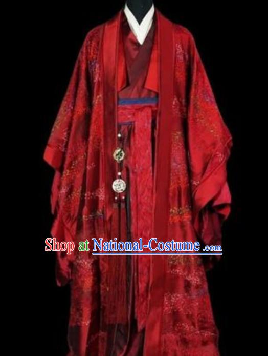 Ancient Chinese Top Royal Hanfu for Men