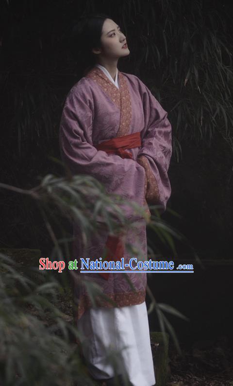 China Han Dynasty Palace Lady Garment Costumes Traditional Historical Clothing Ancient Young Beauty Hanfu Dress Apparels